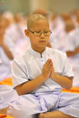 ภาพ No.16482:ประมวลภาพพิธีบรรพชาธรรมทายาทนานาชาติ 4 รุ่น