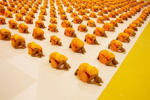 ภาพ No.16484:ประมวลภาพพิธีบรรพชาธรรมทายาทนานาชาติ 4 รุ่น