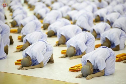 ภาพ No.16488:ประมวลภาพพิธีบรรพชาธรรมทายาทนานาชาติ 4 รุ่น