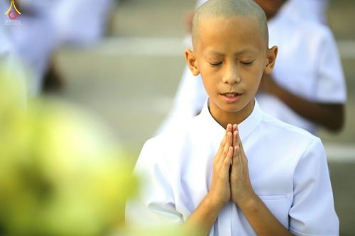 ภาพ No.16492:ประมวลภาพพิธีบรรพชาธรรมทายาทนานาชาติ 4 รุ่น