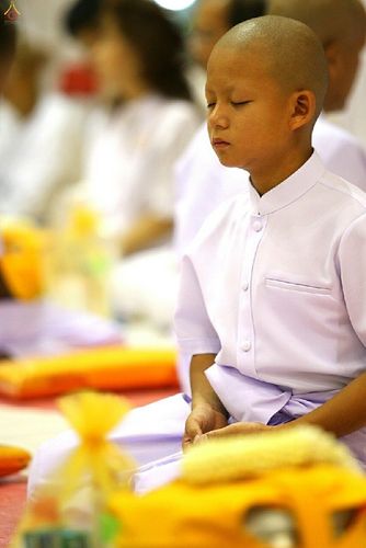 ภาพ No.16498:ประมวลภาพพิธีบรรพชาธรรมทายาทนานาชาติ 4 รุ่น