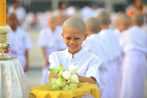 ภาพ No.16504:ประมวลภาพพิธีบรรพชาธรรมทายาทนานาชาติ 4 รุ่น