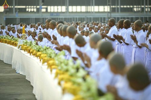 ภาพ No.16503:ประมวลภาพพิธีบรรพชาธรรมทายาทนานาชาติ 4 รุ่น