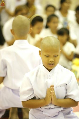 ภาพ No.16505:ประมวลภาพพิธีบรรพชาธรรมทายาทนานาชาติ 4 รุ่น