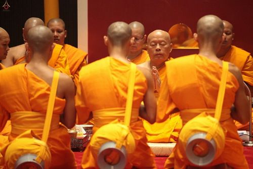 ภาพ No.16826:ประมวลภาพพิธีอุปสมบทสามเณรเตรียมสถาบันธรรมชัย รุ่นที่ 12