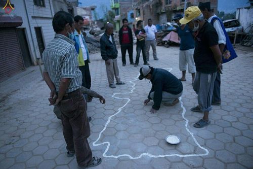 ภาพ No.16869:มูลนิธิธรรมกายช่วยเหลือผู้ประสบภัยแผ่นดินไหวที่ประเทศเนปาล