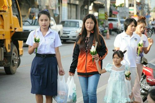 ภาพ No.17303:ตักบาตรพระ 1,543 รูป อ.สันป่าตอง จ.เชียงใหม่