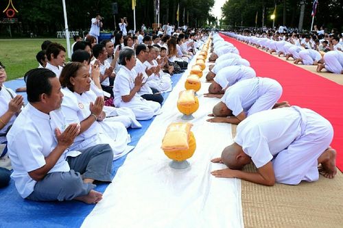 ภาพ No.17482:ประมวลภาพพิธีบรรพชาอุปสมบทหมู่ 3 โครงการ