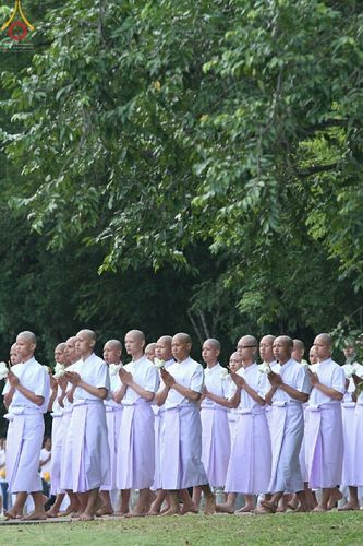 ภาพ No.17485:ประมวลภาพพิธีบรรพชาอุปสมบทหมู่ 3 โครงการ