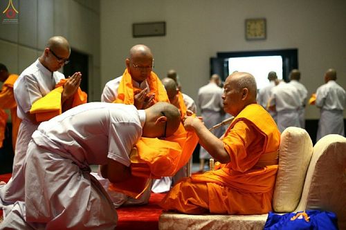 ภาพ No.17491:ประมวลภาพพิธีบรรพชาอุปสมบทหมู่ 3 โครงการ