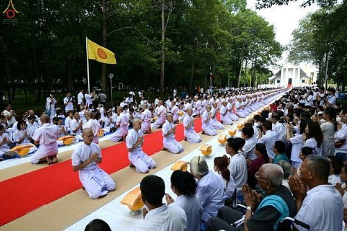 ภาพ No.17495:ประมวลภาพพิธีบรรพชาอุปสมบทหมู่ 3 โครงการ