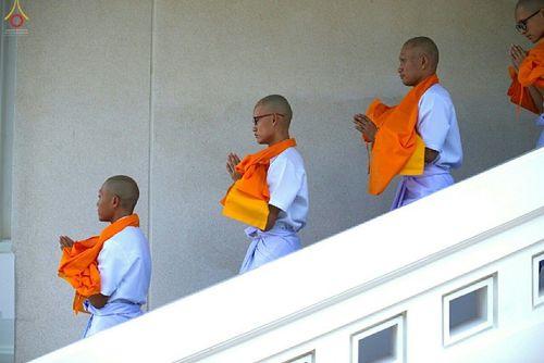 ภาพ No.17504:ประมวลภาพพิธีบรรพชาอุปสมบทหมู่ 3 โครงการ