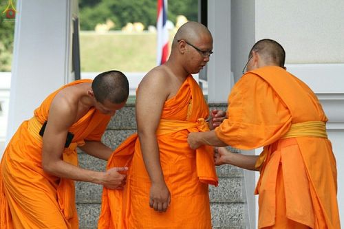 ภาพ No.17509:ประมวลภาพพิธีบรรพชาอุปสมบทหมู่ 3 โครงการ