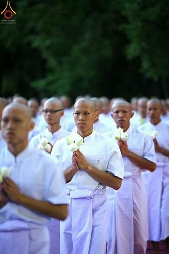 ภาพ No.17510:ประมวลภาพพิธีบรรพชาอุปสมบทหมู่ 3 โครงการ