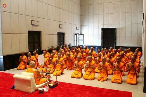 ภาพ No.17519:ประมวลภาพพิธีบรรพชาอุปสมบทหมู่ 3 โครงการ