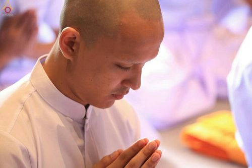 ภาพ No.17545:ประมวลภาพพิธีบรรพชาอุปสมบทหมู่ 3 โครงการ