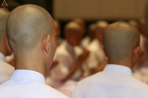 ภาพ No.17541:ประมวลภาพพิธีบรรพชาอุปสมบทหมู่ 3 โครงการ