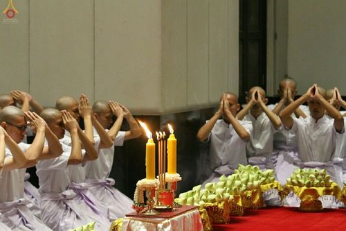 ภาพ No.17549:ประมวลภาพพิธีบรรพชาอุปสมบทหมู่ 3 โครงการ