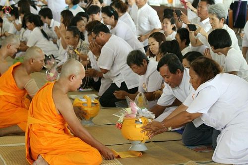 ภาพ No.17550:ประมวลภาพพิธีบรรพชาอุปสมบทหมู่ 3 โครงการ