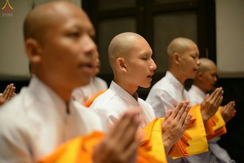 ภาพ No.17554:ประมวลภาพพิธีบรรพชาอุปสมบทหมู่ 3 โครงการ