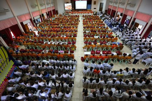 ภาพ No.17612:พิธีถวายสังฆทานแด่คณะสงฆ์ 323 วัด ใน 4 จังหวัดภาคใต้ ครั้งที่ 113