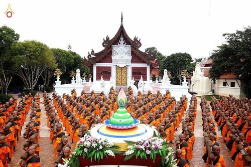 ภาพ No.17767:ธุดงค์ธรรมชัยอัญเชิญพระบรมสารีริกธาตุฯ ณ วัดบ้านขุน อำเภอฮอด จังหวัดเชียงใหม่