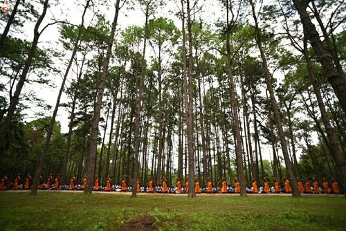 ภาพ No.17784:ธุดงค์ธรรมชัยอัญเชิญพระบรมสารีริกธาตุฯ ณ วัดบ้านขุน อำเภอฮอด จังหวัดเชียงใหม่