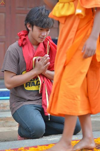 ภาพ No.17791:ธุดงค์ธรรมชัยอัญเชิญพระบรมสารีริกธาตุฯ ณ วัดบ้านขุน อำเภอฮอด จังหวัดเชียงใหม่