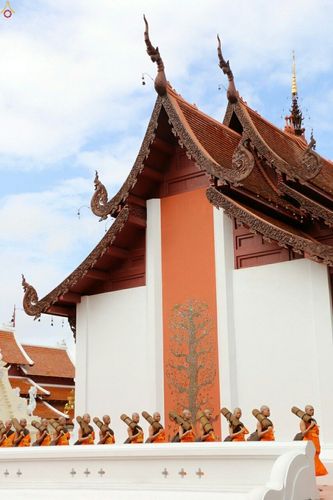 ภาพ No.17848:ธุดงค์ธรรมชัยอัญเชิญพระบรมสารีริกธาตุฯ ณ วัดบ้านขุน อำเภอฮอด จังหวัดเชียงใหม่