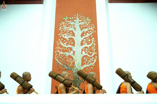 ภาพ No.17855:ธุดงค์ธรรมชัยอัญเชิญพระบรมสารีริกธาตุฯ ณ วัดบ้านขุน อำเภอฮอด จังหวัดเชียงใหม่