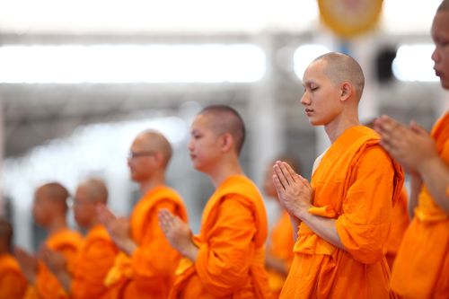 ภาพ No.37155:พิธีขอสรณคมน์และศีล ,พิธีขอนิสสัย