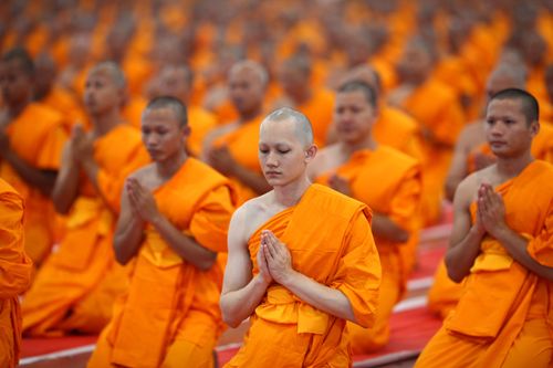 ภาพ No.37160:พิธีขอสรณคมน์และศีล ,พิธีขอนิสสัย