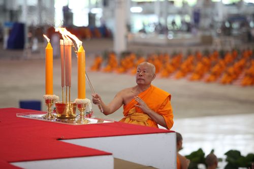 ภาพ No.37164:พิธีขอสรณคมน์และศีล ,พิธีขอนิสสัย