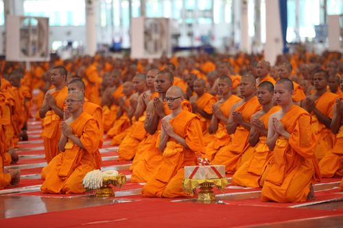 ภาพ No.37170:พิธีขอสรณคมน์และศีล ,พิธีขอนิสสัย