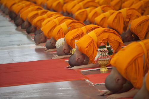 ภาพ No.37208:พิธีขอสรณคมน์และศีล ,พิธีขอนิสสัย