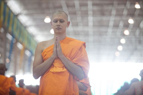 ภาพ No.37209:พิธีขอสรณคมน์และศีล ,พิธีขอนิสสัย