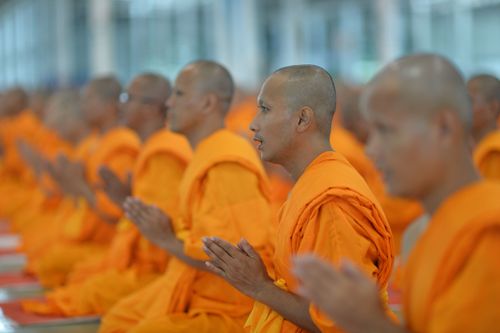 ภาพ No.37178:พิธีขอสรณคมน์และศีล ,พิธีขอนิสสัย