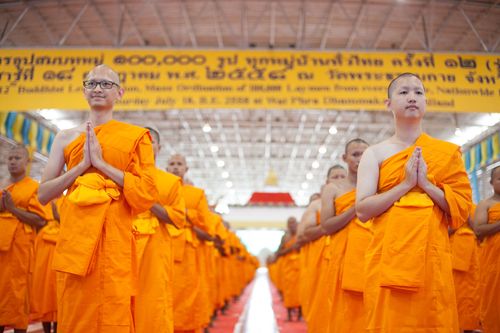 ภาพ No.37189:พิธีขอสรณคมน์และศีล ,พิธีขอนิสสัย