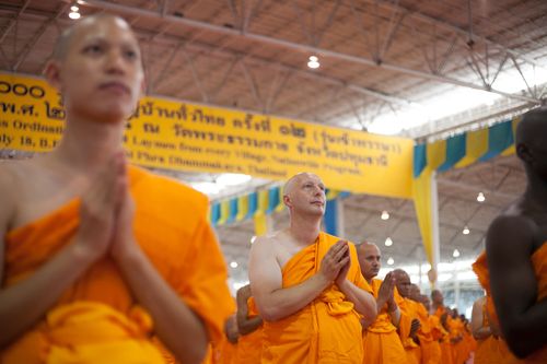 ภาพ No.37205:พิธีขอสรณคมน์และศีล ,พิธีขอนิสสัย