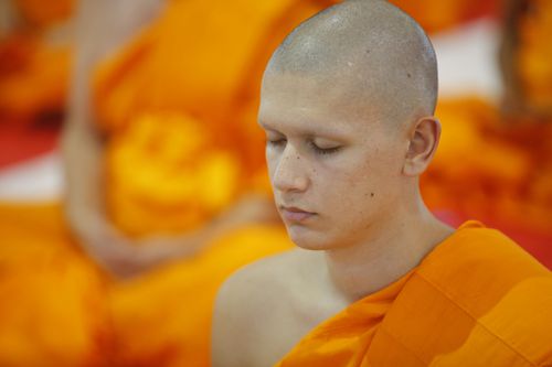 ภาพ No.37176:พิธีขอสรณคมน์และศีล ,พิธีขอนิสสัย