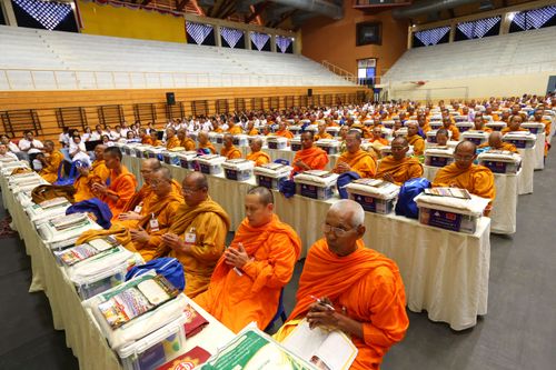 ภาพ No.29472:พิธีถวายสังฆทานแด่คณะสงฆ์ 323 วัด ใน 4 จังหวัดภาคใต้ ครั้งที่ 114