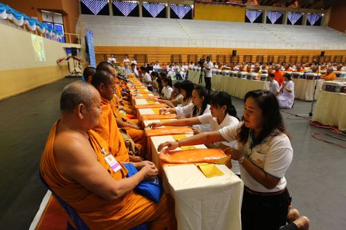 ภาพ No.29477:พิธีถวายสังฆทานแด่คณะสงฆ์ 323 วัด ใน 4 จังหวัดภาคใต้ ครั้งที่ 114