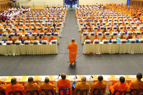 ภาพ No.29480:พิธีถวายสังฆทานแด่คณะสงฆ์ 323 วัด ใน 4 จังหวัดภาคใต้ ครั้งที่ 114