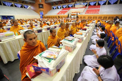 ภาพ No.29488:พิธีถวายสังฆทานแด่คณะสงฆ์ 323 วัด ใน 4 จังหวัดภาคใต้ ครั้งที่ 114