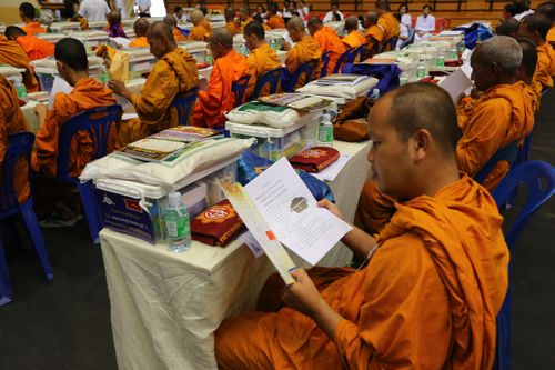 ภาพ No.29491:พิธีถวายสังฆทานแด่คณะสงฆ์ 323 วัด ใน 4 จังหวัดภาคใต้ ครั้งที่ 114