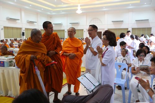 พิธีถวายสังฆทานแด่คณะสงฆ์ 323 วัด ใน 4 จังหวัดภาคใต้ ครั้งที่ 116