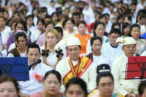 ภาพ No.17985:ประมวลภาพตักบาตรพระ 10,000 รูป ครั้งแรก ณ เมืองมัณฑะเลย์