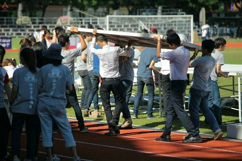 ภาพ No.18113:ประมวลภาพตักบาตรพระ 775 รูป ต้อนรับ Freshy KU 75 