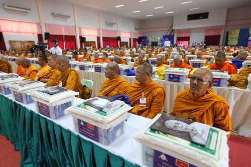 ภาพ No.29539:พิธีถวายสังฆทานแด่คณะสงฆ์ 323 วัด ใน 4 จังหวัดภาคใต้ ครั้งที่ 117