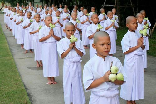 ภาพ No.18884:ประมวลภาพพิธีบรรพชาสามเณรยุวธรรมทายาท รุ่น 24 โครงการ 2